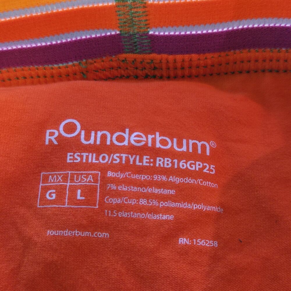 Rounderbum Rainbow Rush Lift Holster Mens Large Briefs Lot of 3 Multicolor - Picture 10 of 12